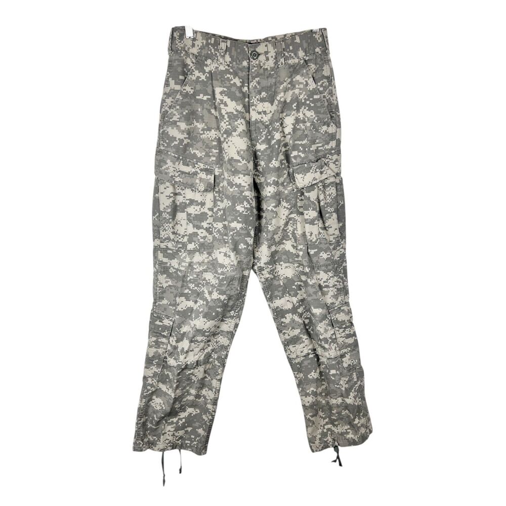 Prestige Tactical Wear Pants Men 28 x 30 Grey Digital Camo Cargo Utility Pockets